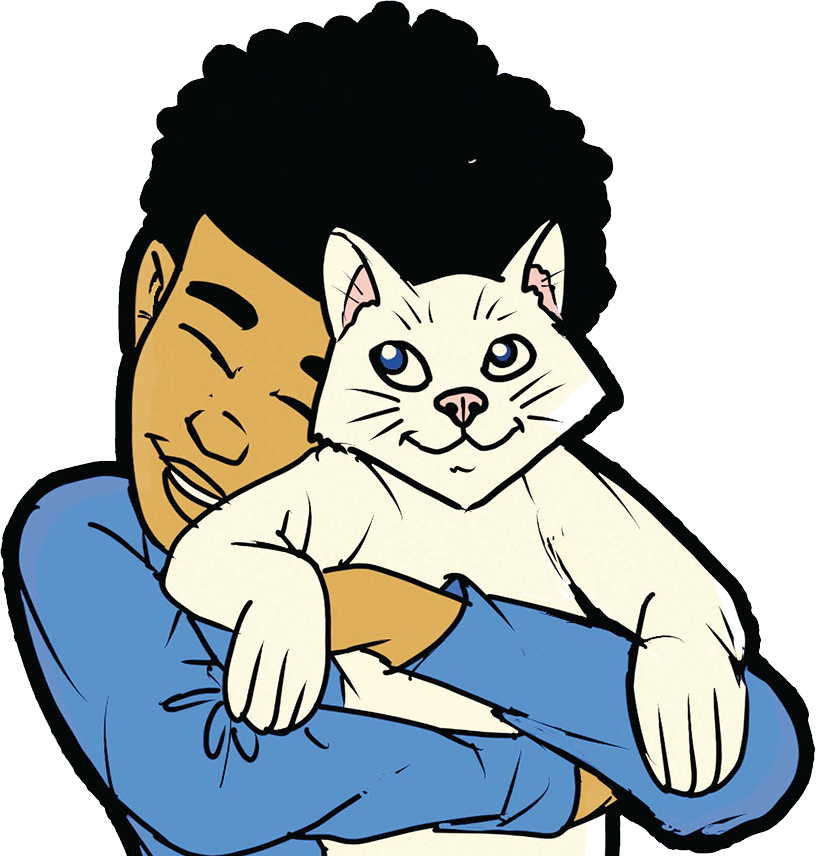 Bobby and Fluffy